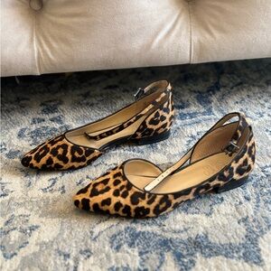 Leopard Print Flats